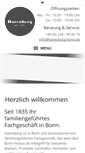 Mobile Screenshot of harenberg-bonn.de
